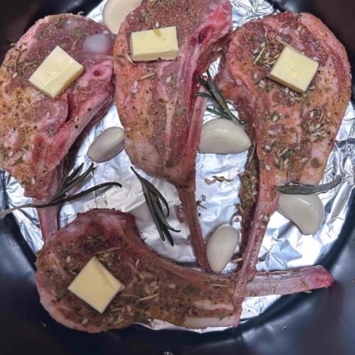 Click to view full screen Inner Mongolian Baby Lamb Tomahawks 3KG photo review